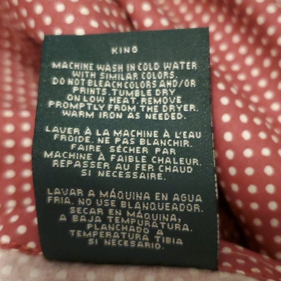 EUC RALPH LAUREN KING BEDSKIRT - Picture 4 of 4